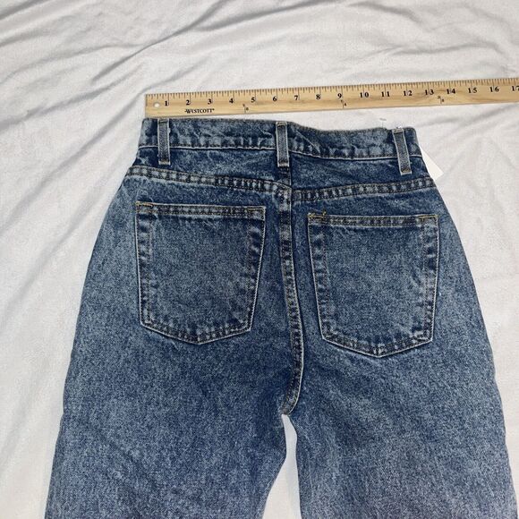 Womens American Apparel The High Waisted Jean Acid Wash Cotton Sz 25 NWOT - Picture 7 of 7